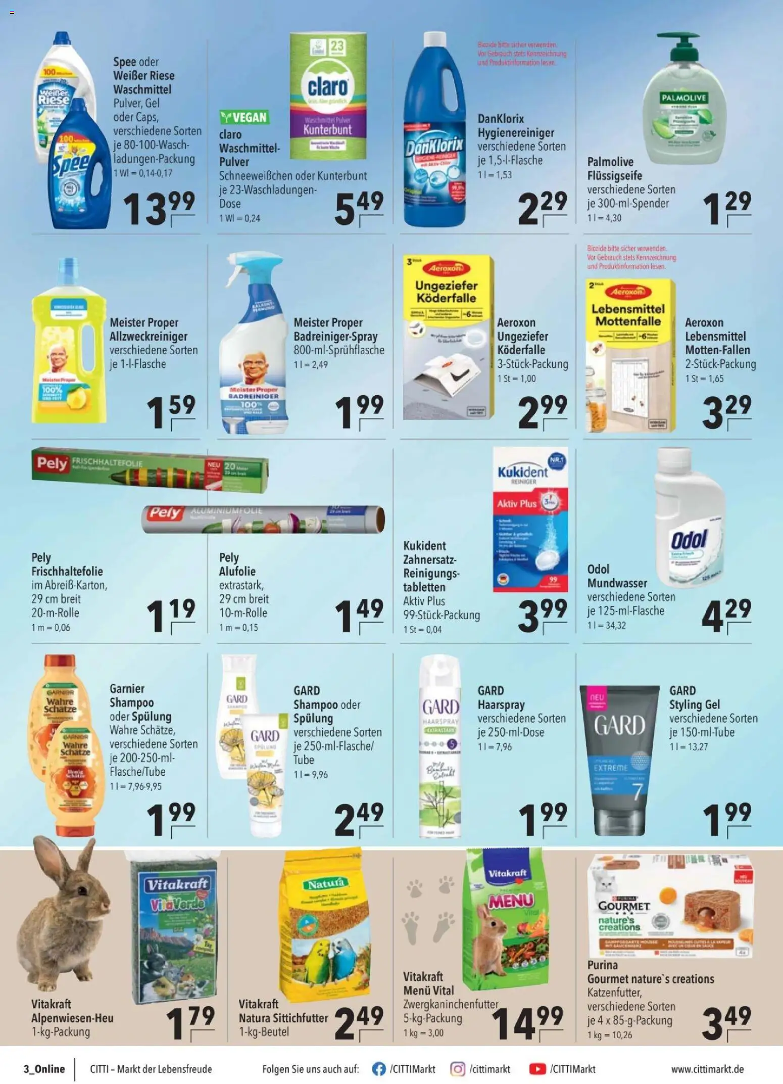 CITTI tilbudsavis – gyldig fra 29.04.2026 | Side: 22 | Produkter: Shampoo, Caps