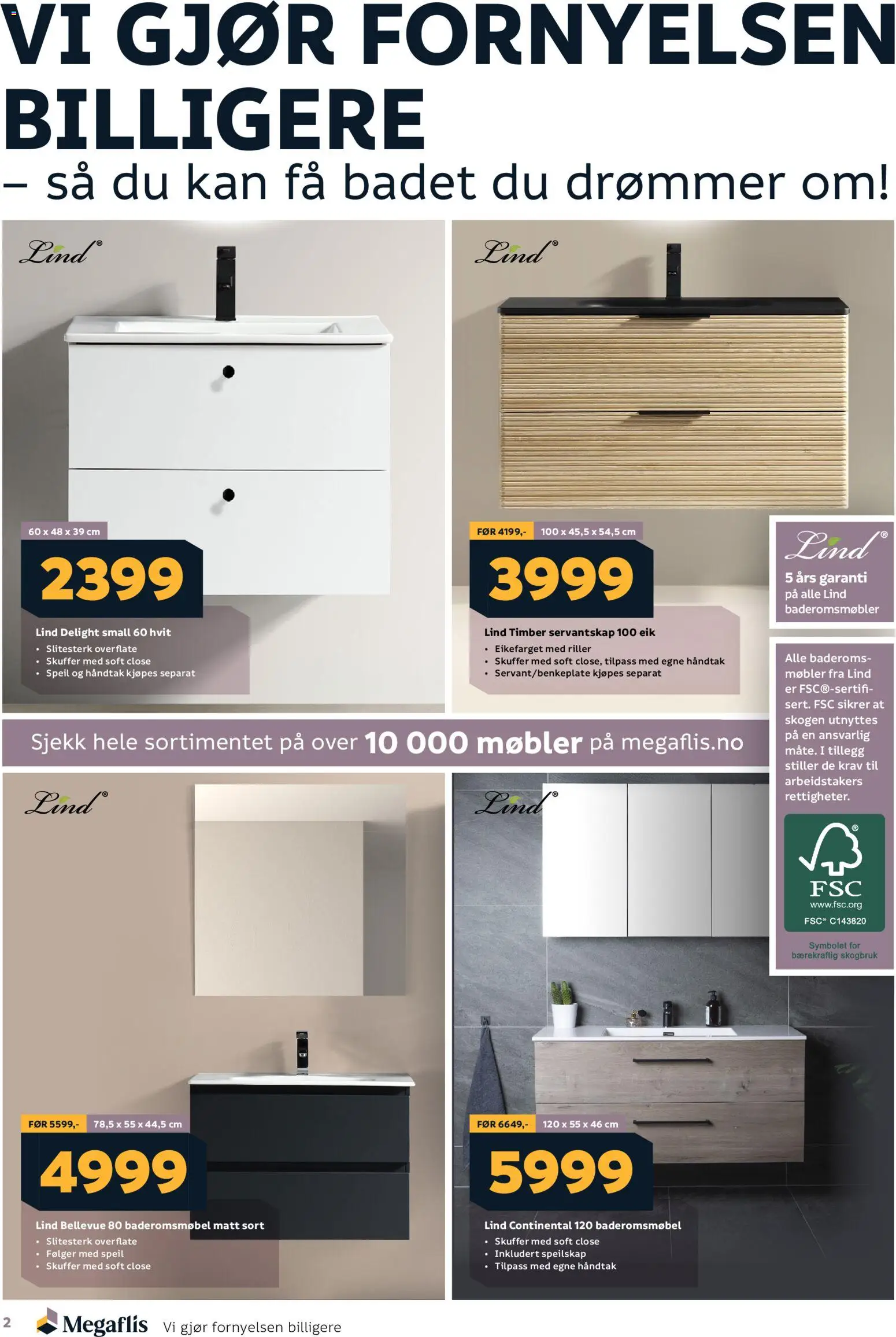 {H1} | Side: 2 | Produkter: Speil, Speilskap, Håndtak