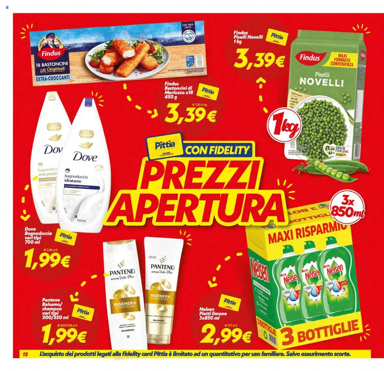 Volantino SuperConveniente del 17.10.2025 | Pagina: 12 | Prodotti: Shampoo, Balsamo, Limone, Piselli