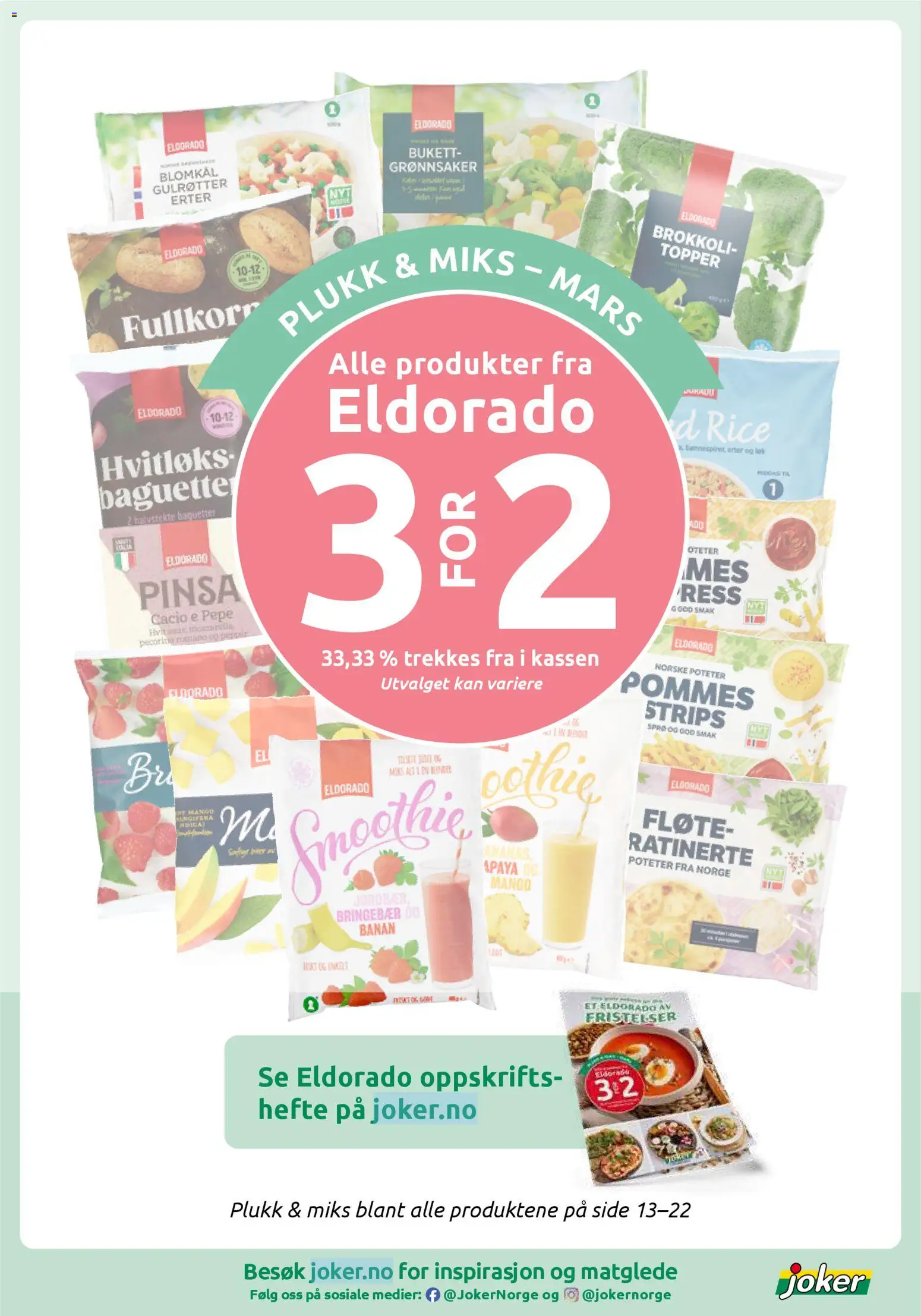 Nye » Joker kundeavis « er nå online. Se alle Apriltilbud på mobilen og spar! | Norway