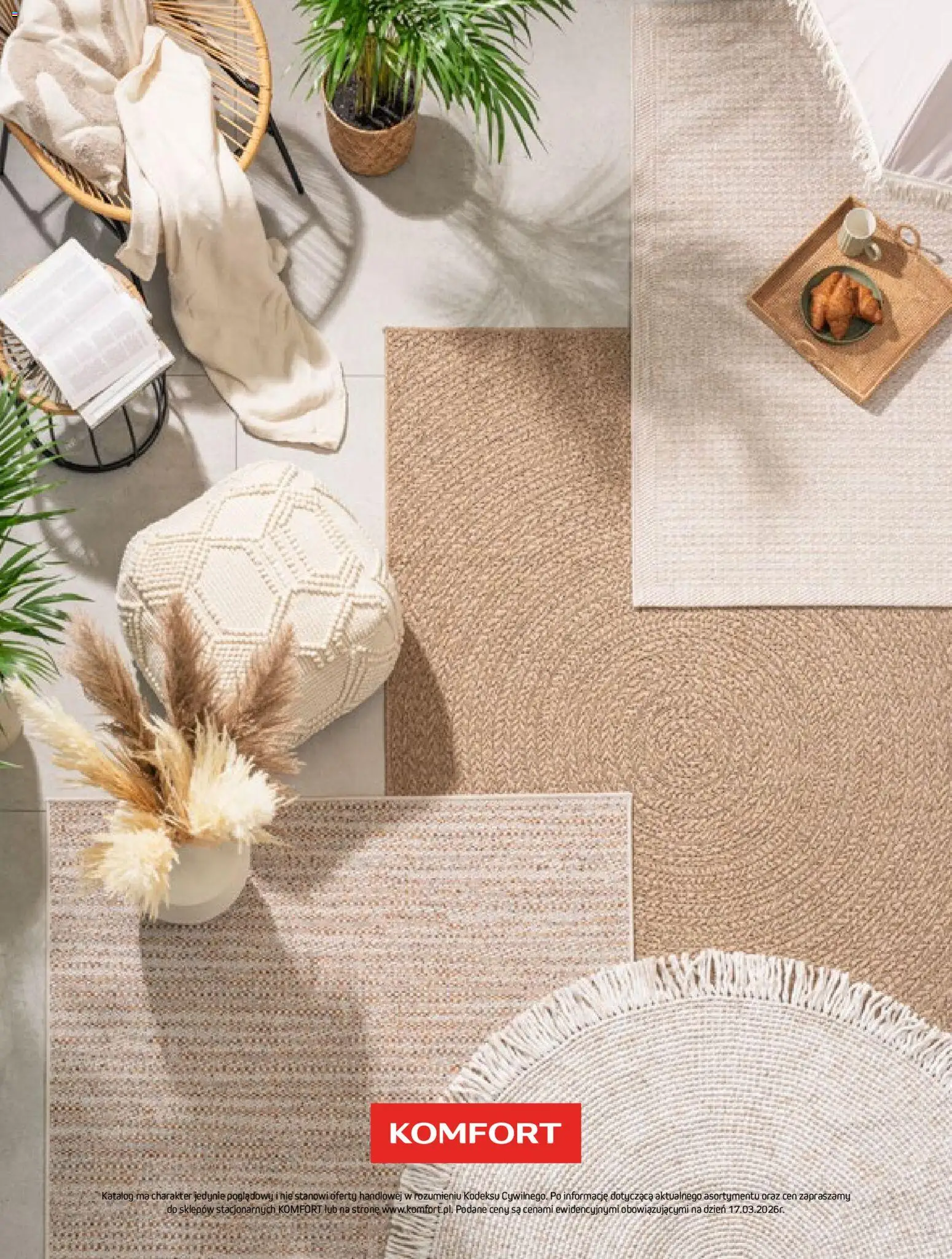 Komfort gazetka - Katalog dywanów od 17.03.2026 | Strona: 104