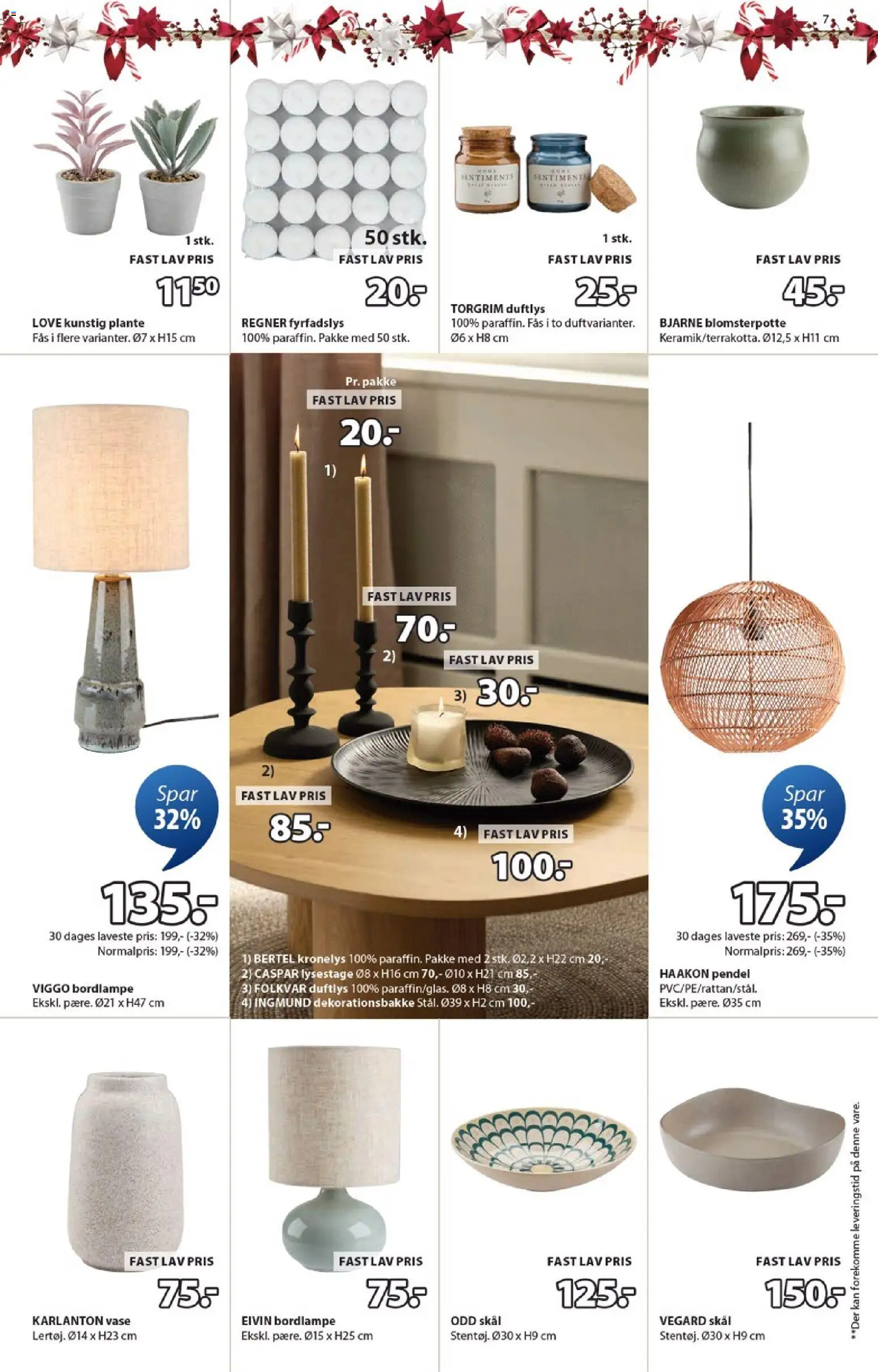 JYSK tilbudsavis – gyldig fra 01.12.2025 | Side: 7