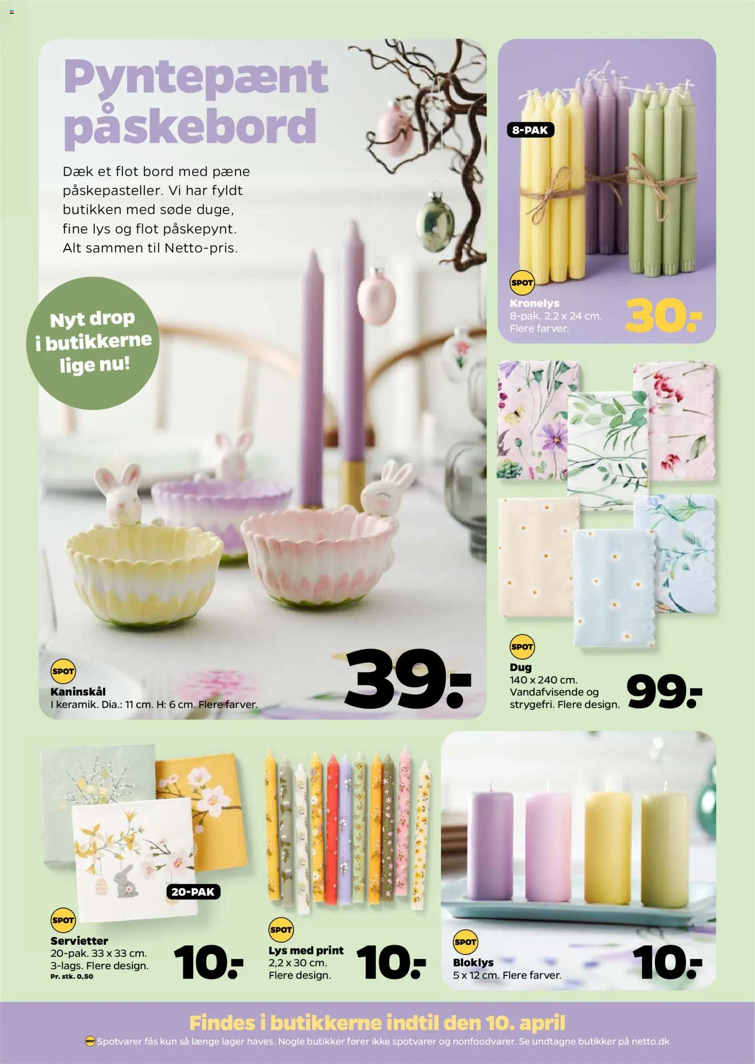 Netto tilbudsavis – gyldig fra 07.03.2026 | Side: 30 | Produkter: Bord