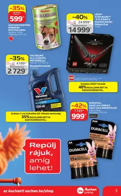 Auchan Szupermarket akciós újság - amely érvényes a következő dátumtól: 26.03.2026 | Oldal: 3