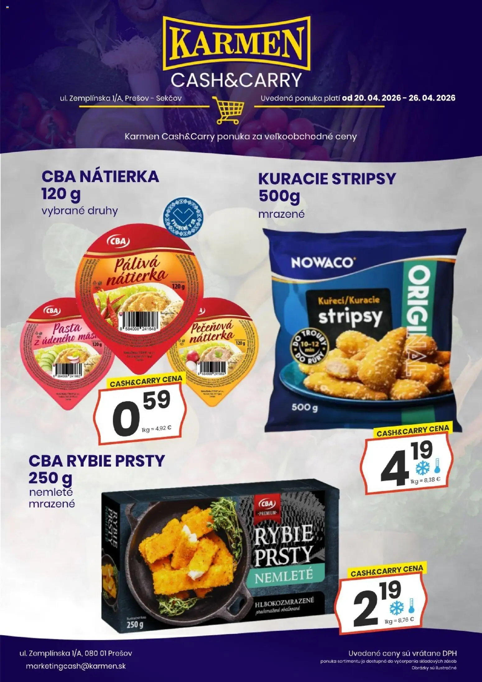 Nové KARMEN CBA akcie – leták je platný od 20.04.2026 | Strana: 10