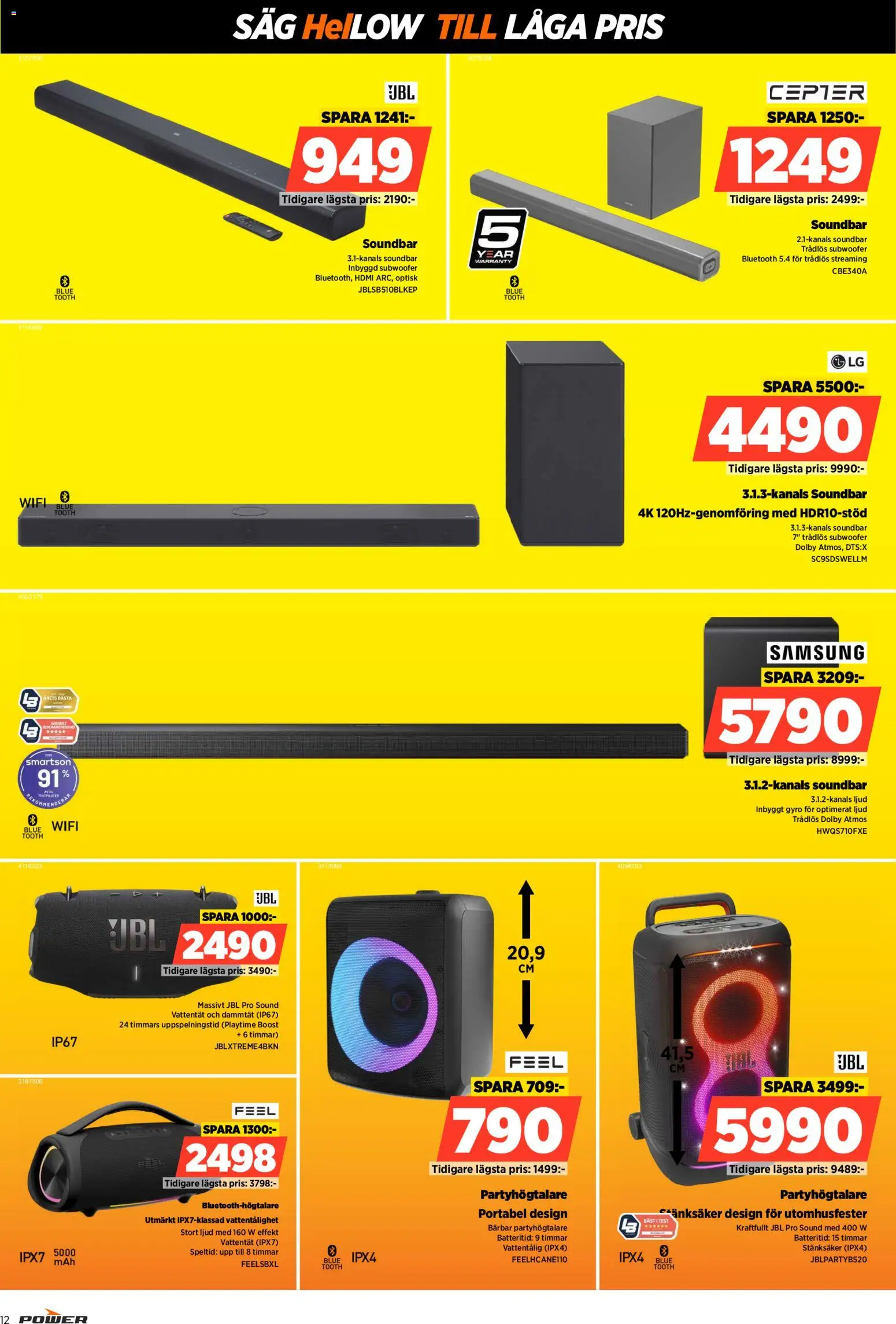 Power reklamblad aktuell från 29.12.2025 | Sida: 12