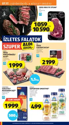 Aldi akciós ujság - amely érvényes a következő dátumtól: 17.07.2025 | Oldal: 16