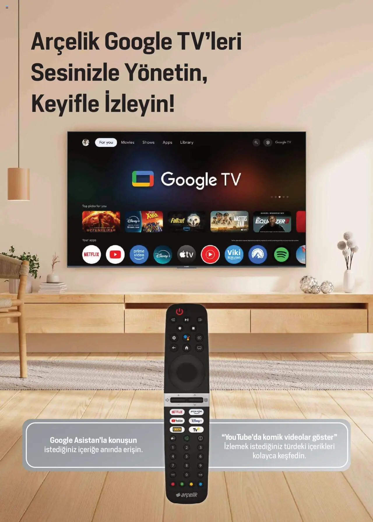 Arçelik Katalog - 16.09.2025 tarihinden itibaren geçerlidir | Sayfa: 66 | Ürünler: TV, Video