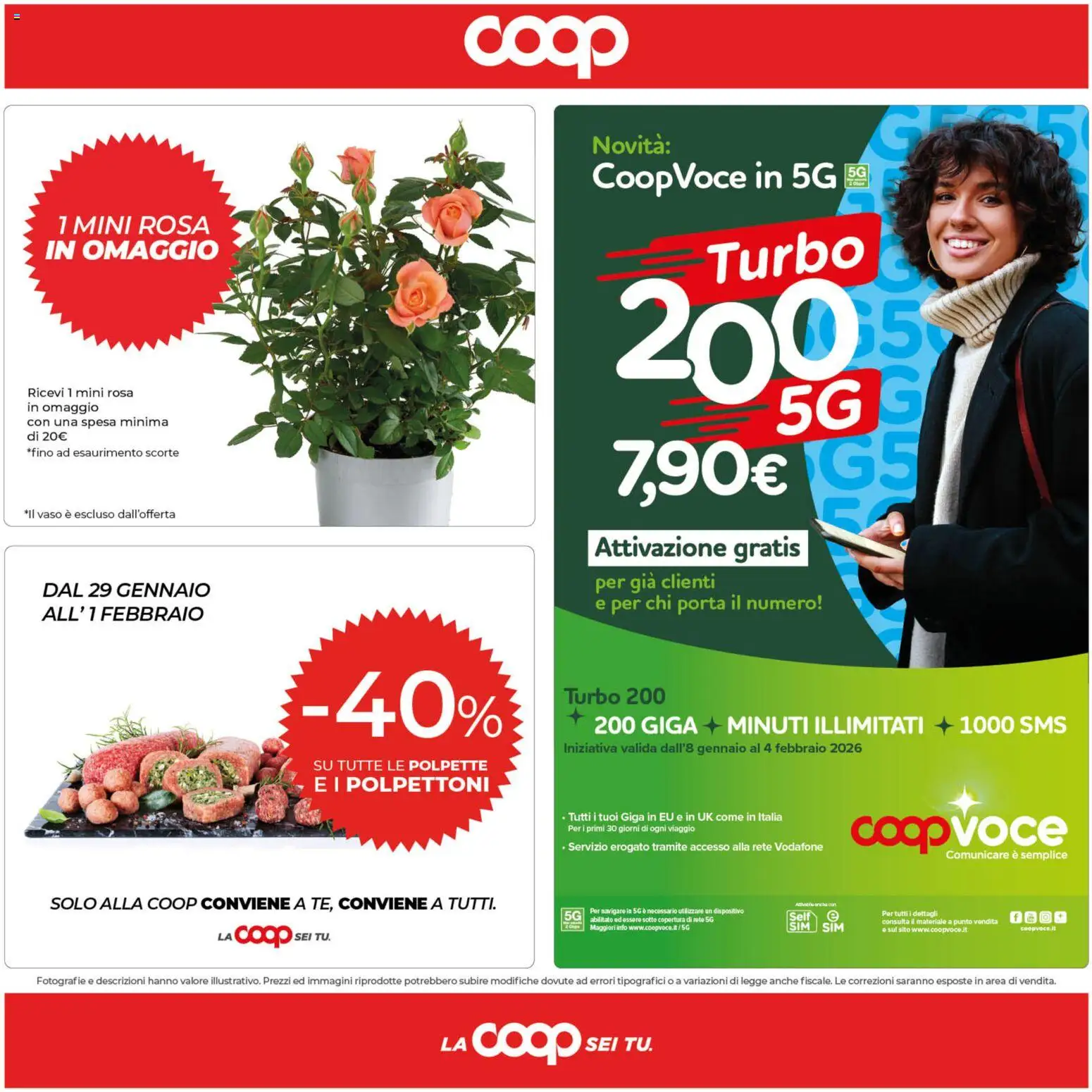 Volantino COOP del 29.01.2026 | Pagina: 24 | Prodotti: Polpette, Vaso