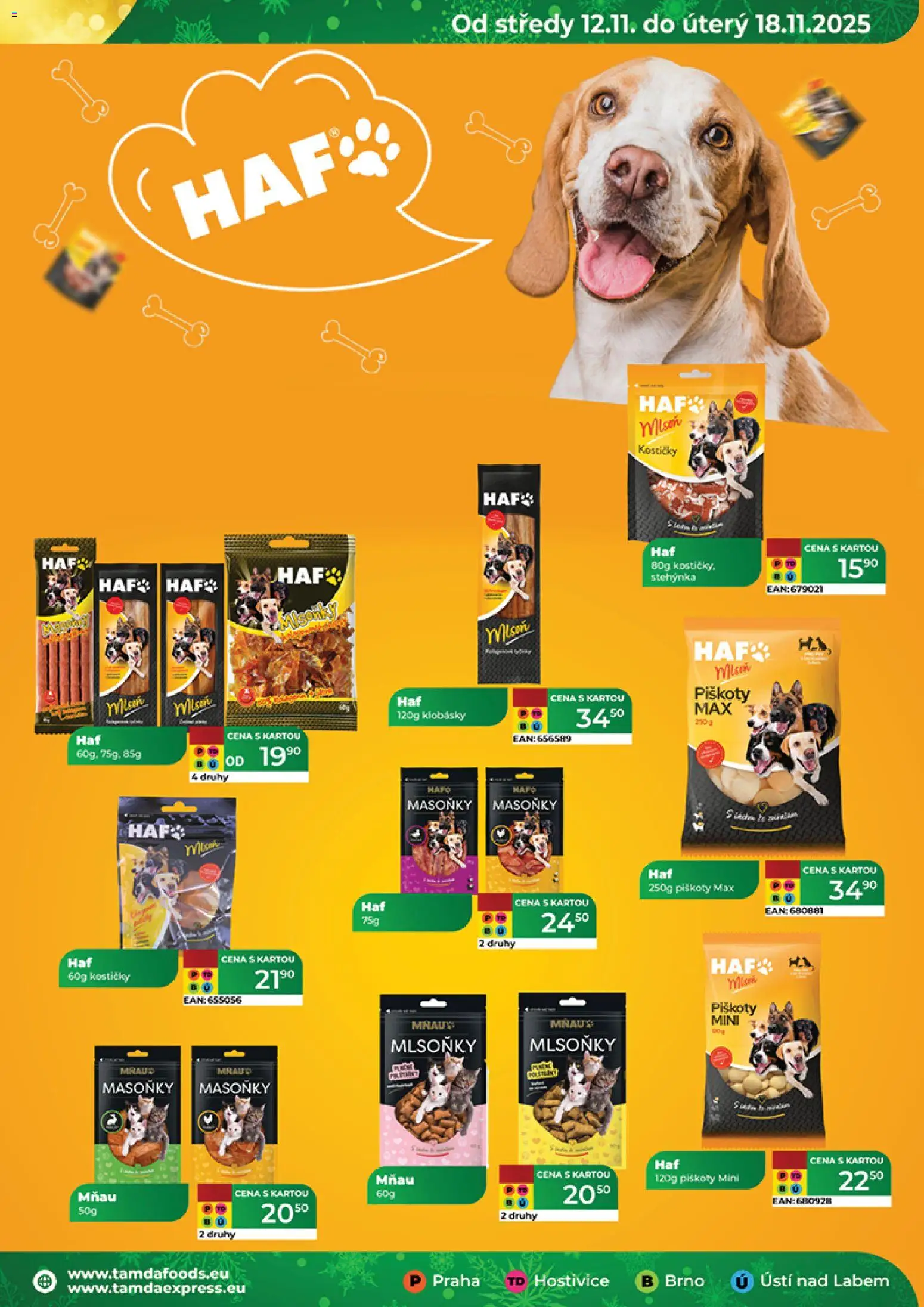 Tamda Foods leták od 12.11.2025 | Strana: 37 | Produkty: Piškoty, Klobásky