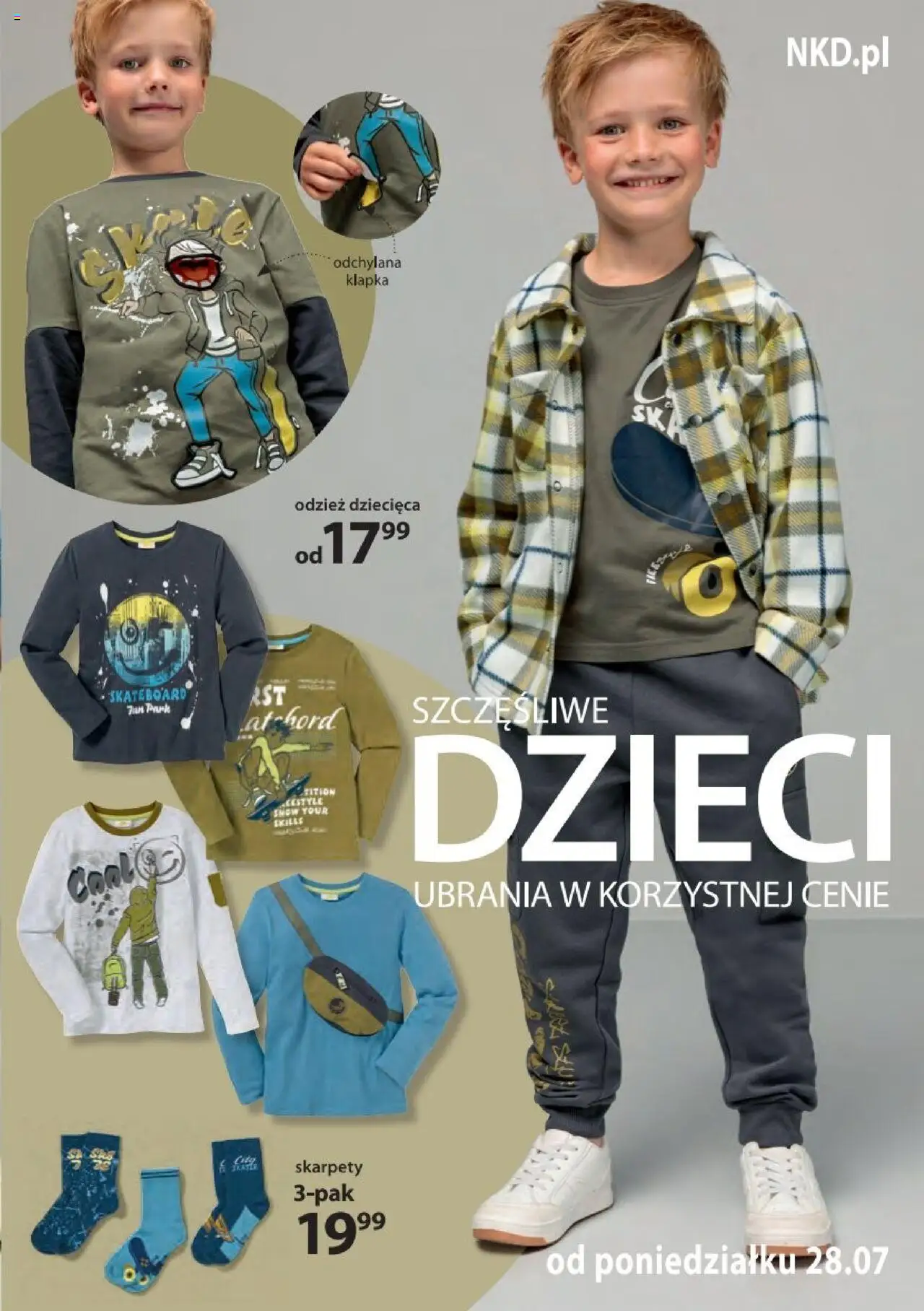 NKD Gazetka od 28.07.2025 | Strona: 3 | Produkty: Ubrania, Skarpety