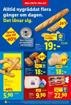 Lidl - erbjudanden - Förhandsvisning av reklamblad från butik Lidl aktuell från 29.12.2025 | Sida: 4
