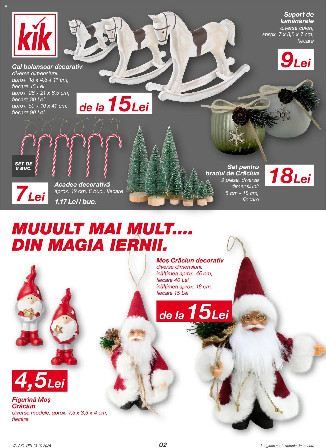 Noul catalog Kik – valabil de la 13.10.2025 | Pagină: 2 | Produse: Balansoar