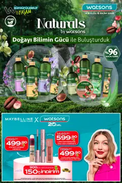 04.09.2025 tarihinden itibaren geçerli olan Watsons kataloğu önizlemesi