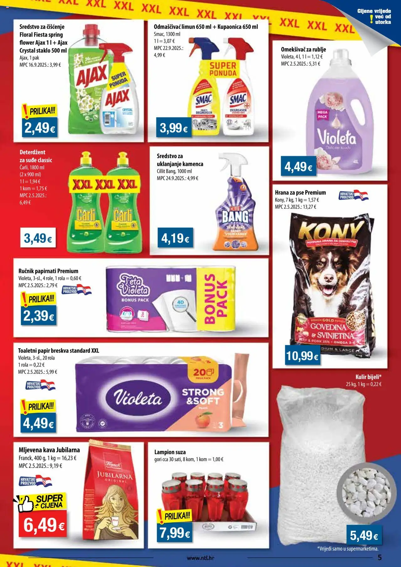 NTL katalog | vrijedi od 08.10.2025 | Stranica: 5 | Proizvodi: Kupaonica, Omekšivač, Govedina, Violeta
