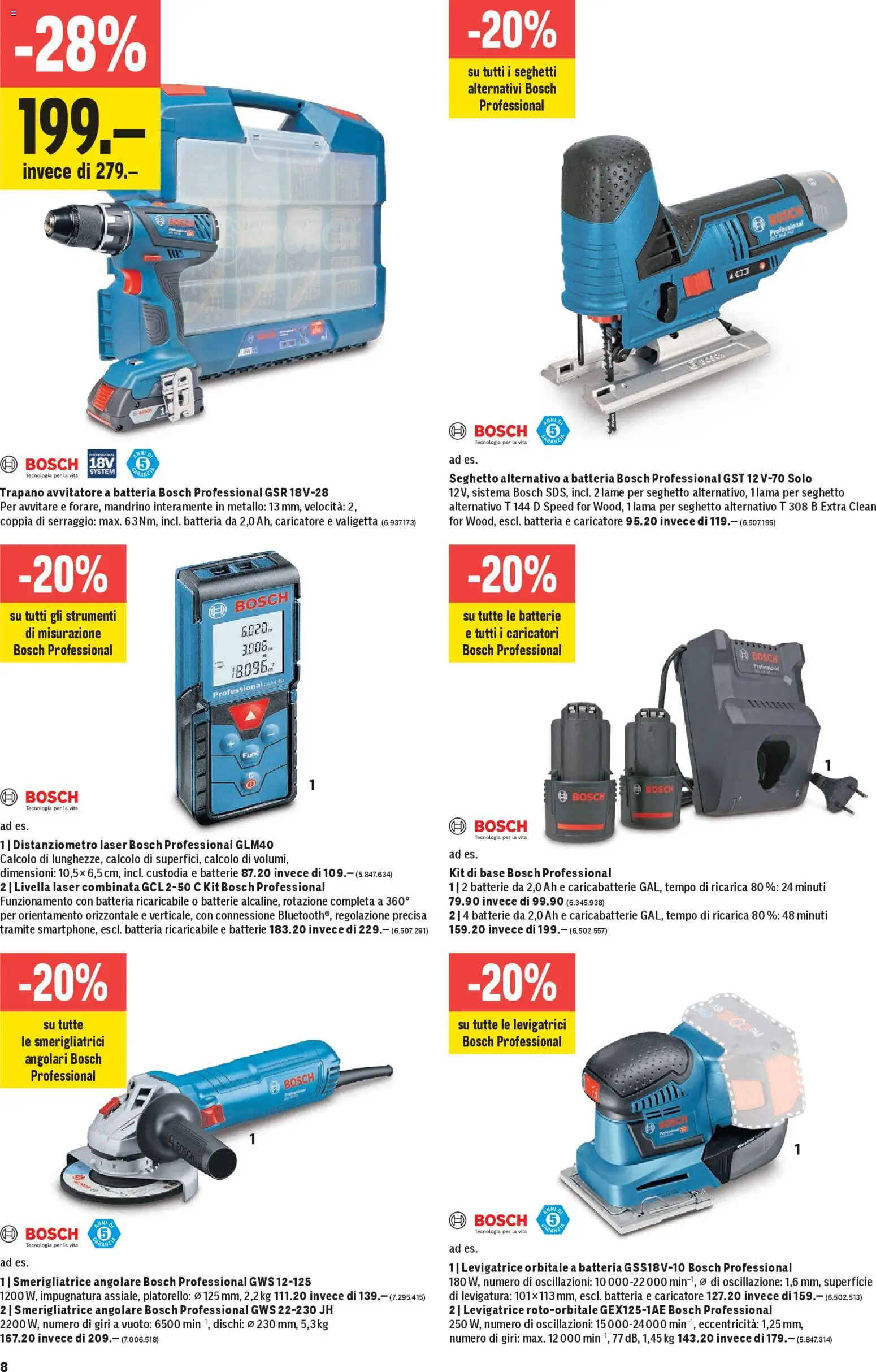 Jumbo Aktionen IT – gültig ab 23.10.2025 | Seite: 8 | Produkte: Batterie, Bosch