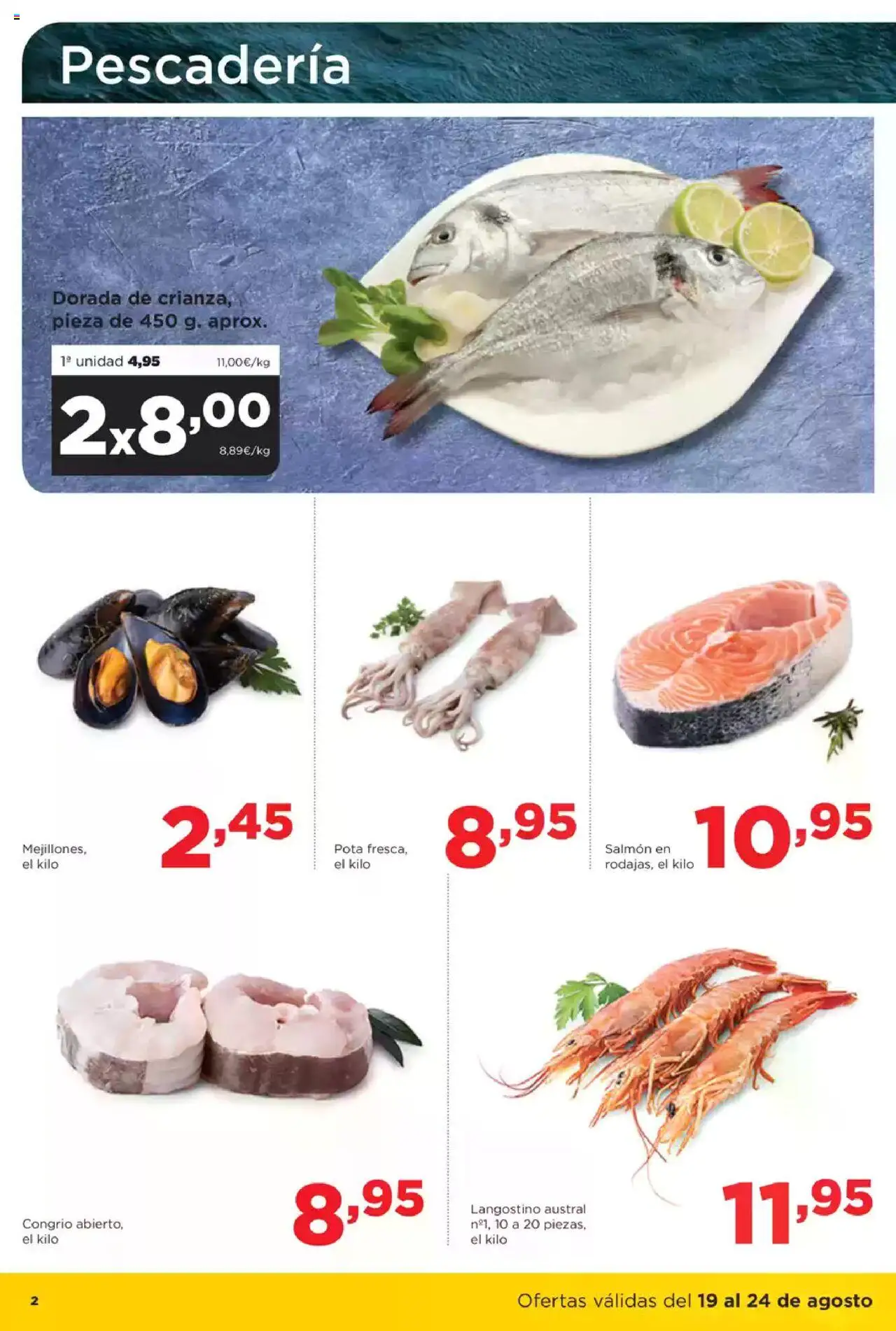 Alimerka folleto Asturias │ válido desde el 18.08.2025 | Página: 2 | Productos: Langostino