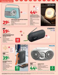 Auchan - Bon Noël et Bonnes Affaires : Sélection hig-tech - Voorbeeld van een folder van Auchan, geldig van 02.12.2025 | Pagina: 16 | Producten: Radio, La, Audio, Bluetooth