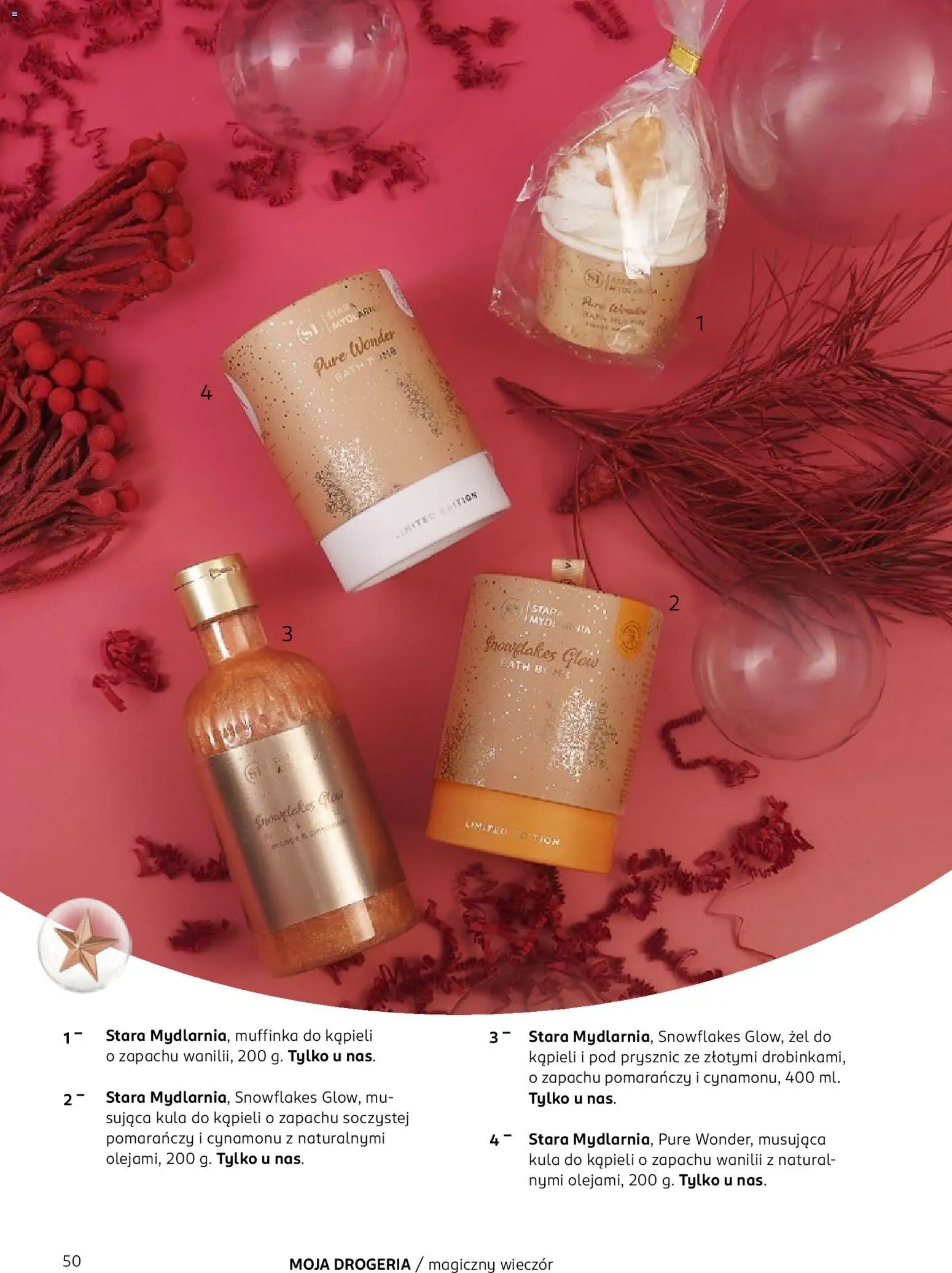 Rossmann Gazetka - Magazyn Moja Drogeria od 15.11.2025 | Strona: 52 | Produkty: Drogeria, Kula do kąpieli, Prysznic