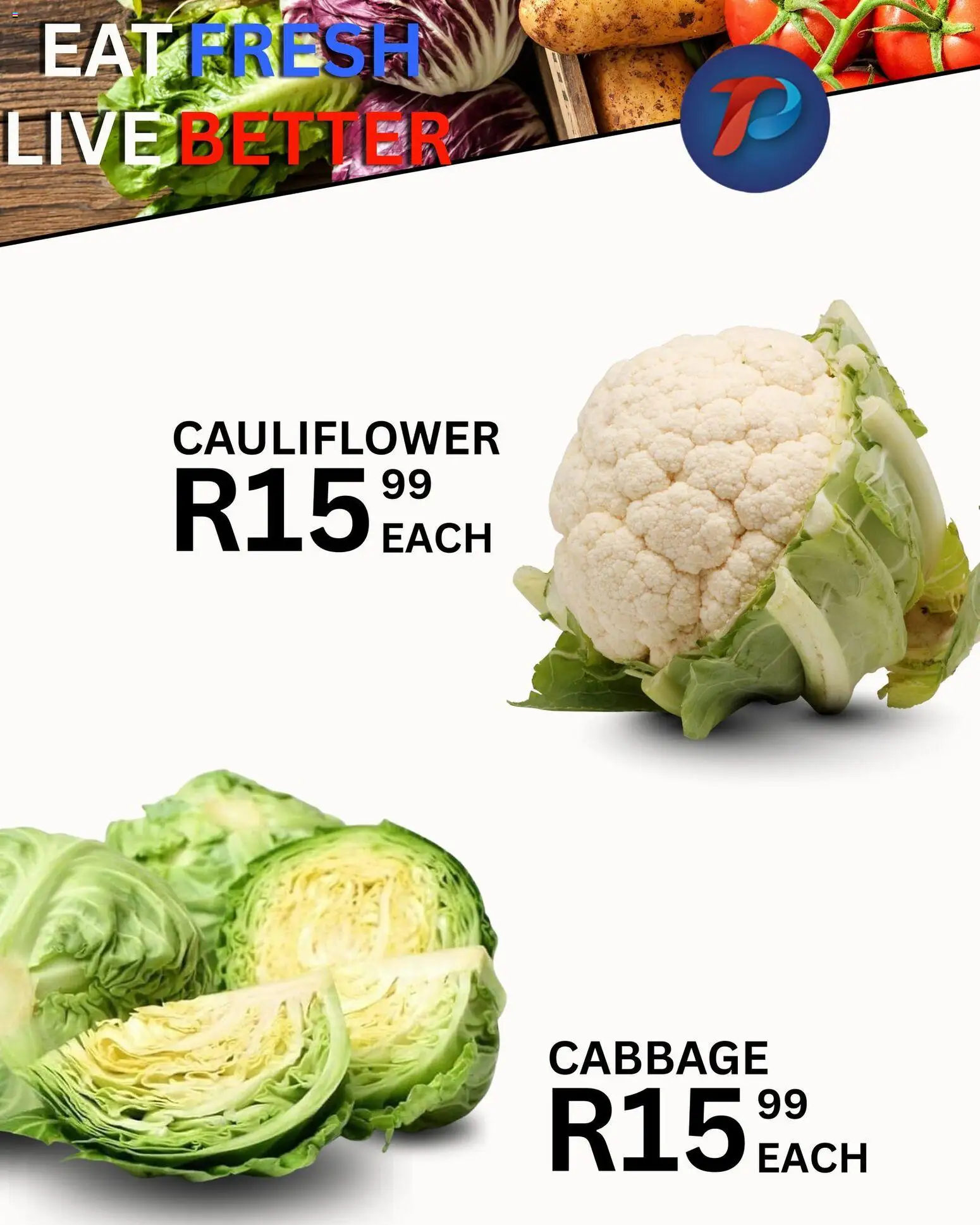 New Take n Pay catalogue – valid from 06.03.2026 | Page: 11 | Products: Cauliflower