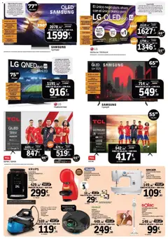 Vista previa E.Leclerc - Black Friday válido desde el 20.11.2025 | Página: 3 | Productos: Escoba, Cafetera, Robot, Máquina de coser