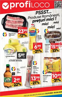 Catalog Profi Loco nou – previzualizare al pliantului de la Profi valabil de la 23.07.2025