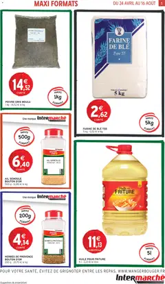 Intermarché - Prévisualisation de POIVRE GRIS MOULU, 1 kg valide à partir de 24.04.2026 | Page: 5
