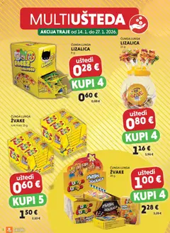 Multiušteda Studenac - Pregled kataloga iz trgovine Studenac, vrijedi od 14.01.2026 | Stranica: 2