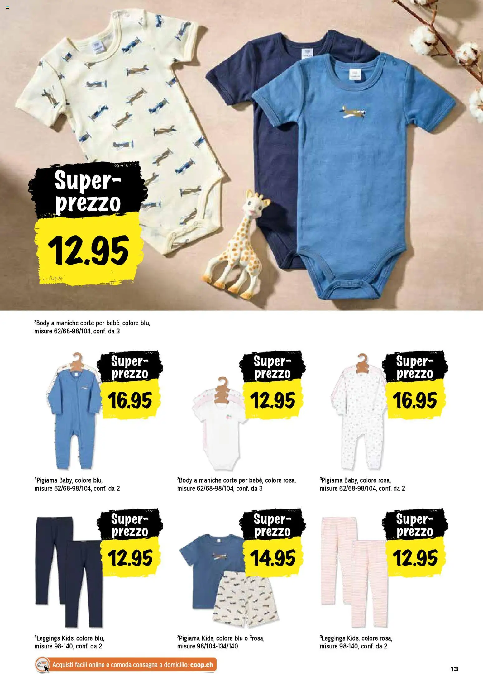 Coop aktionen IT – gültig ab 12.03.2026 | Seite: 13 | Produkte: Leggings