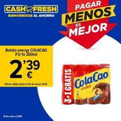 Vista previa Cash Fresh folleto válido desde el 15.01.2026