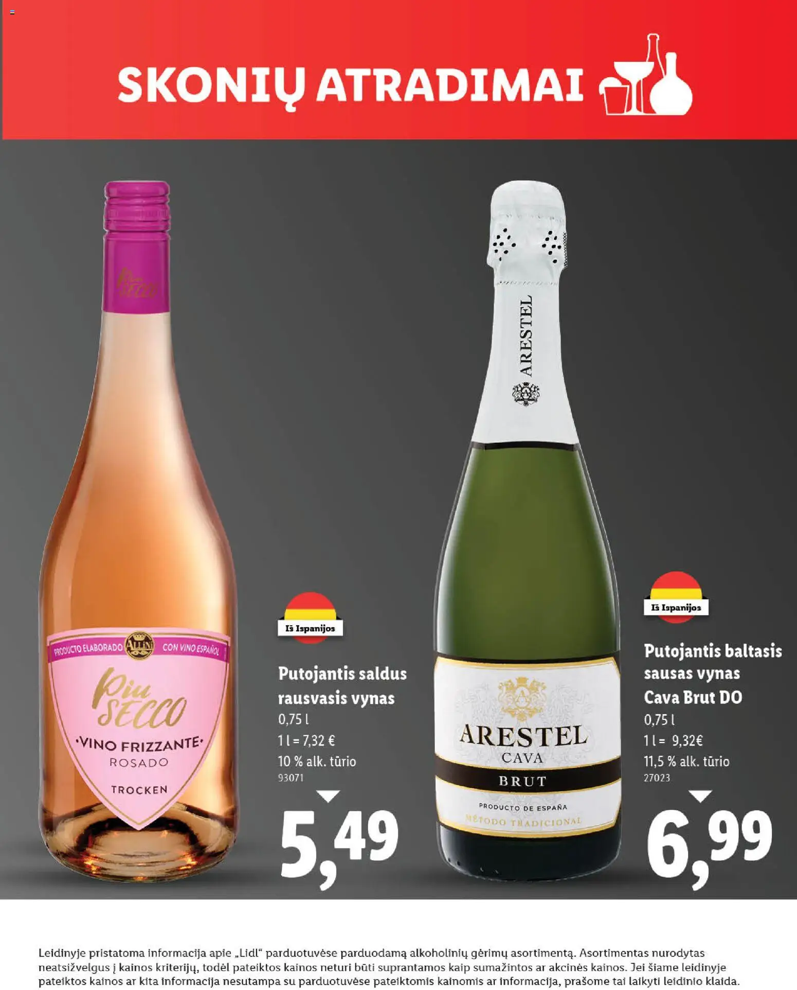 LIDL akcijos nuo 03.11.2025 | Puslapis: 15 | Prekių: Vynas