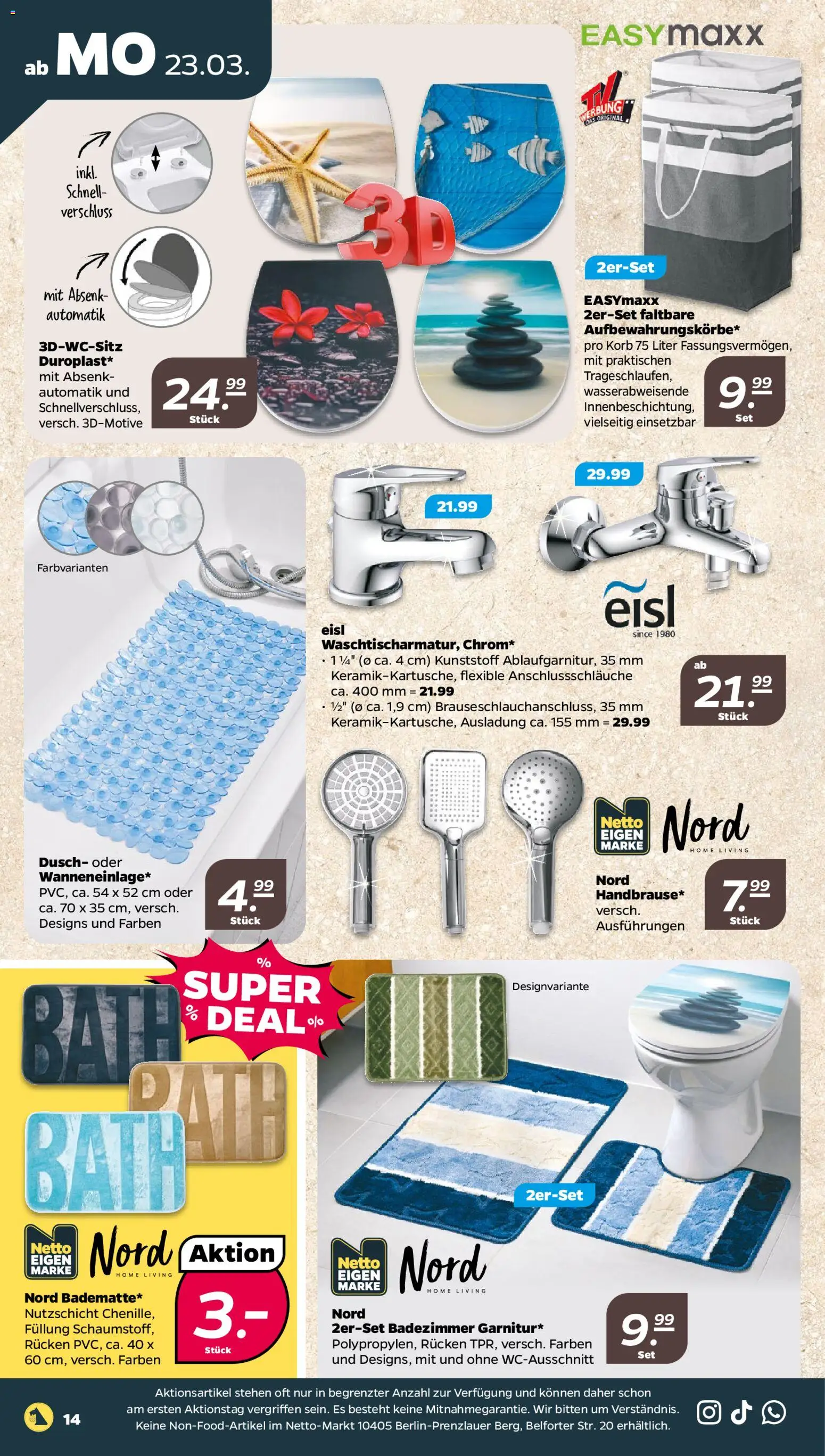 Netto Prospekt 	 – gültig ab 23.03.2026 | Seite: 20 | Produkte: Korb