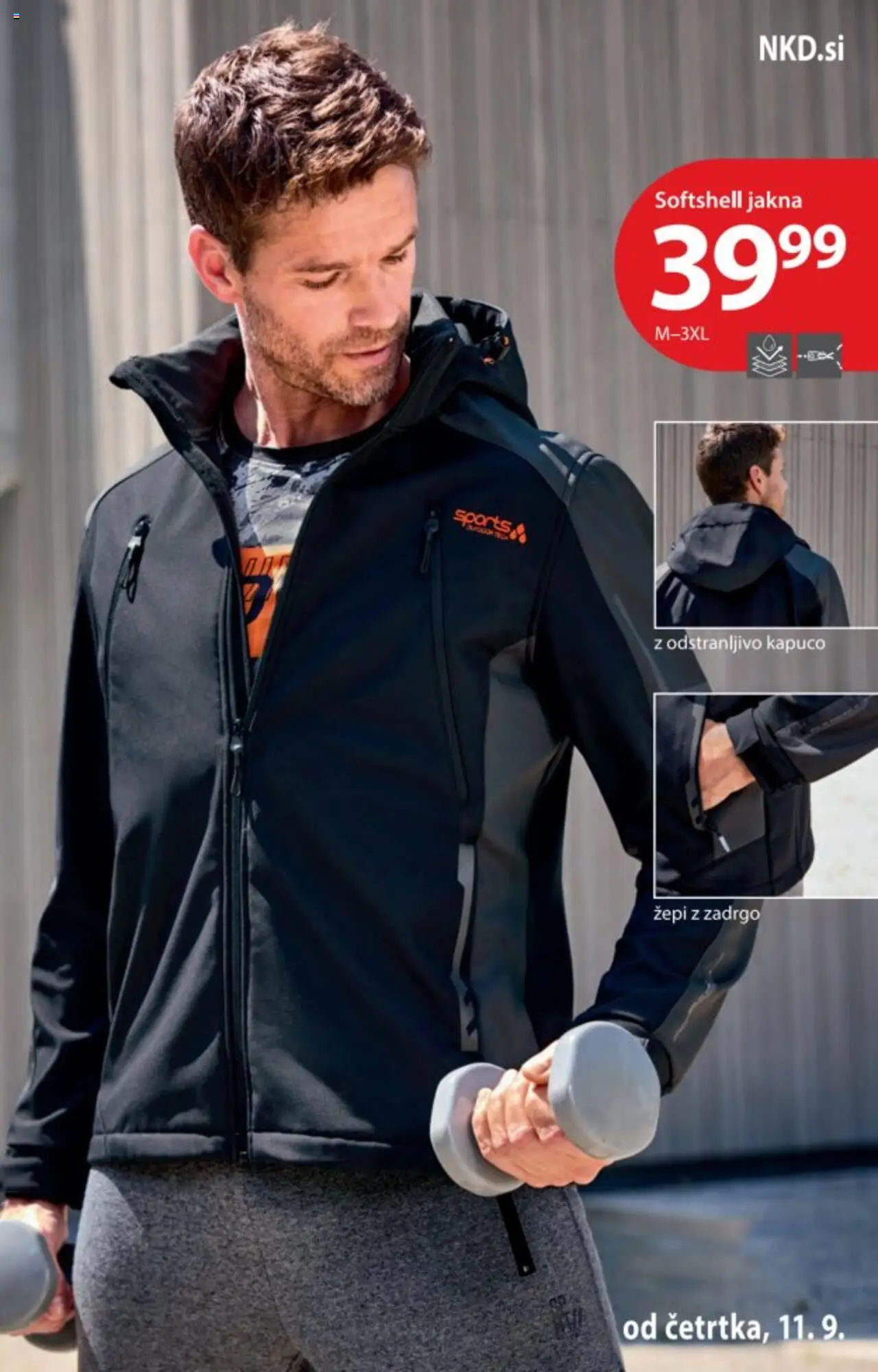 Novi NKD katalog ponudbe – veljaven od 11.09.2025 | Stran: 15 | Izdelki: Jakna