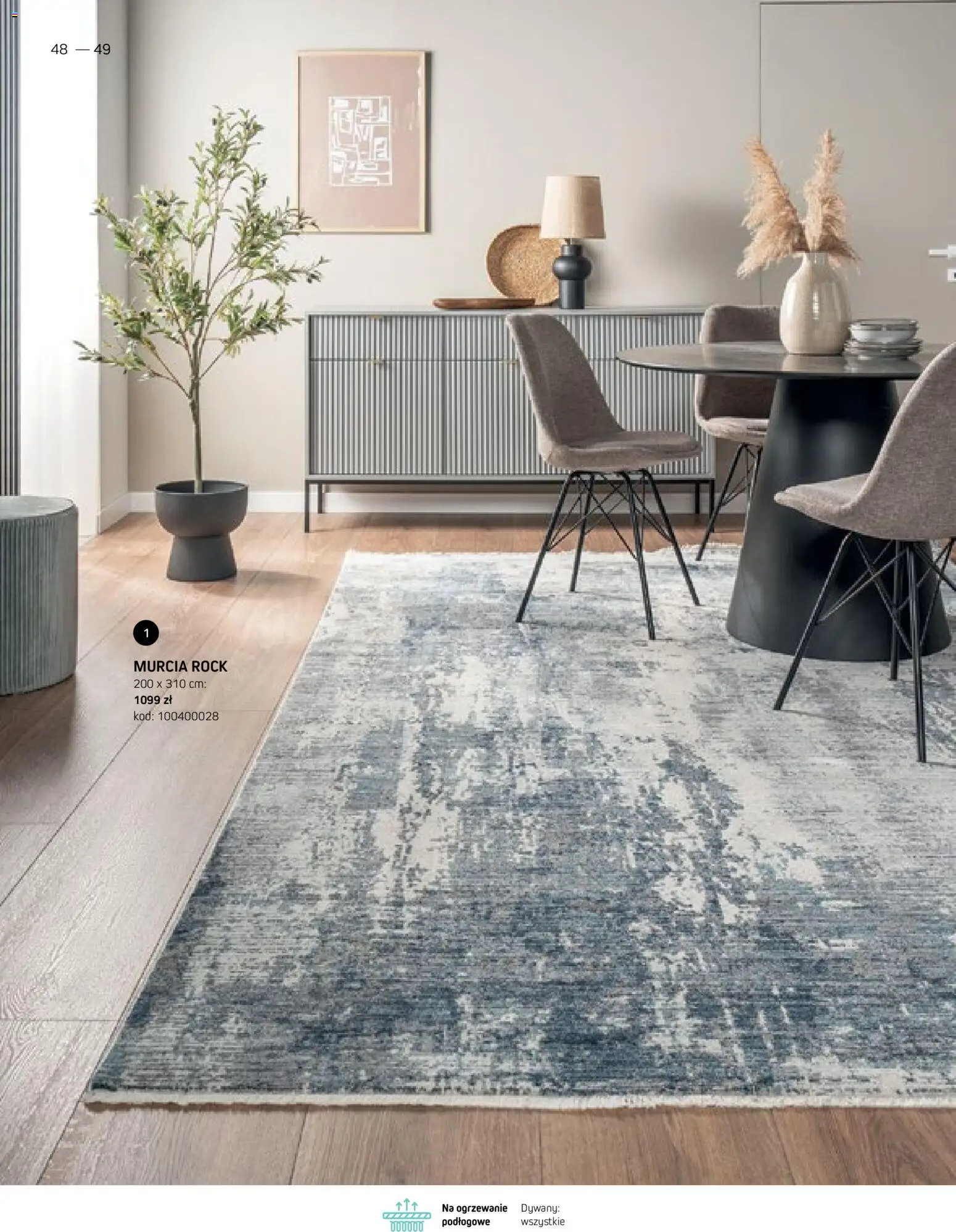 Komfort gazetka - Katalog dywanów od 17.03.2026 | Strona: 48 | Produkty: Dywany