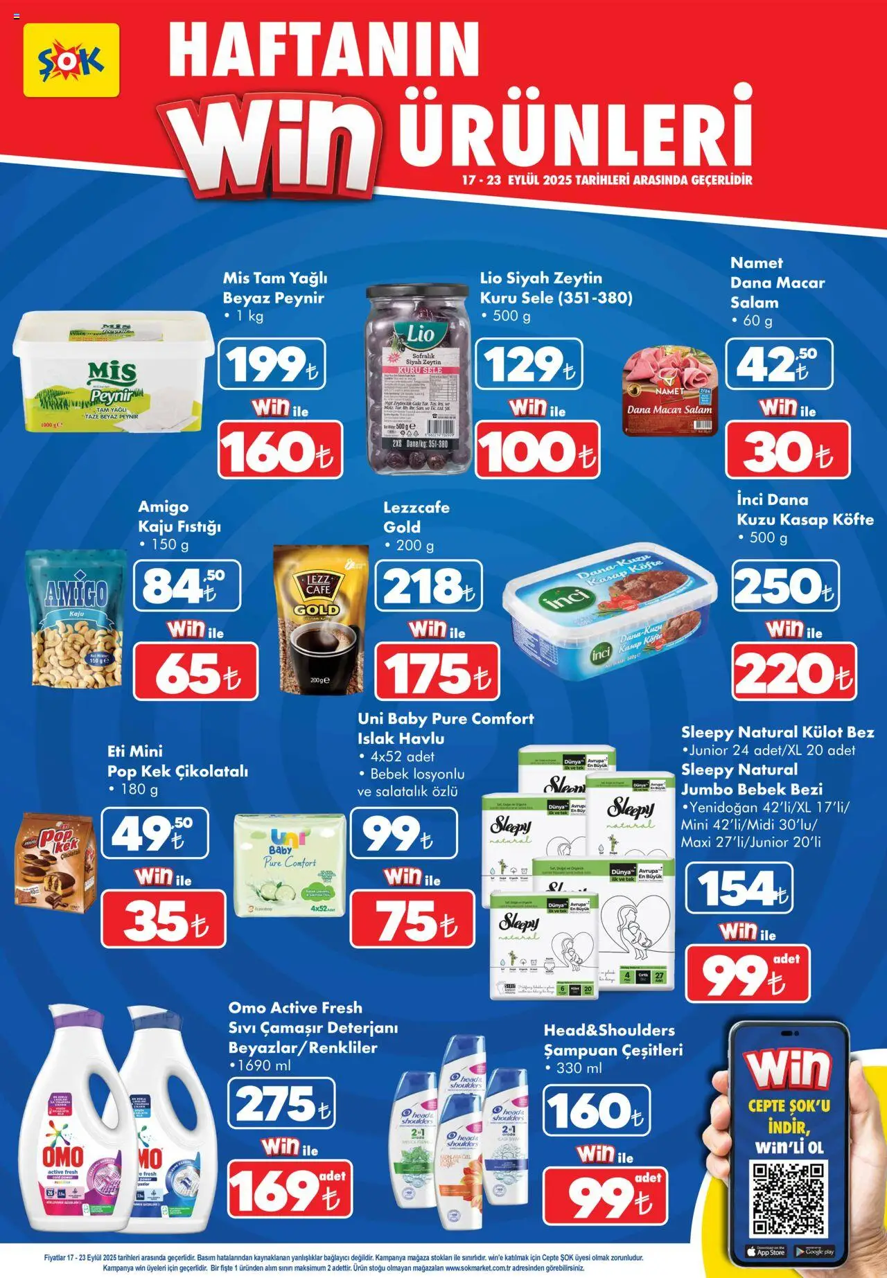Şok Market Katalog - 17.09.2025 tarihinden itibaren geçerlidir | Sayfa: 6 | Ürünler: Çamaşır deterjanı, Külot, Salatalık, Zeytin