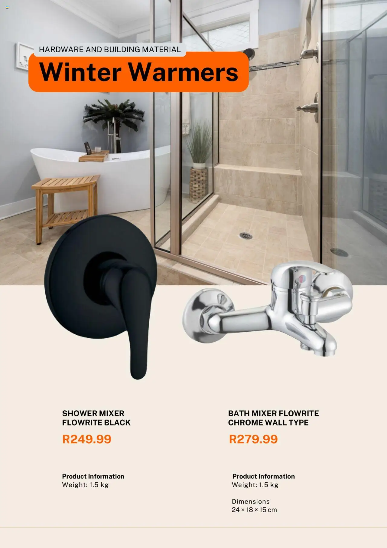 K. Carrim Specials │ valid from 06.08.2025 | Page: 3 | Products: Mixer, Bath, Shower