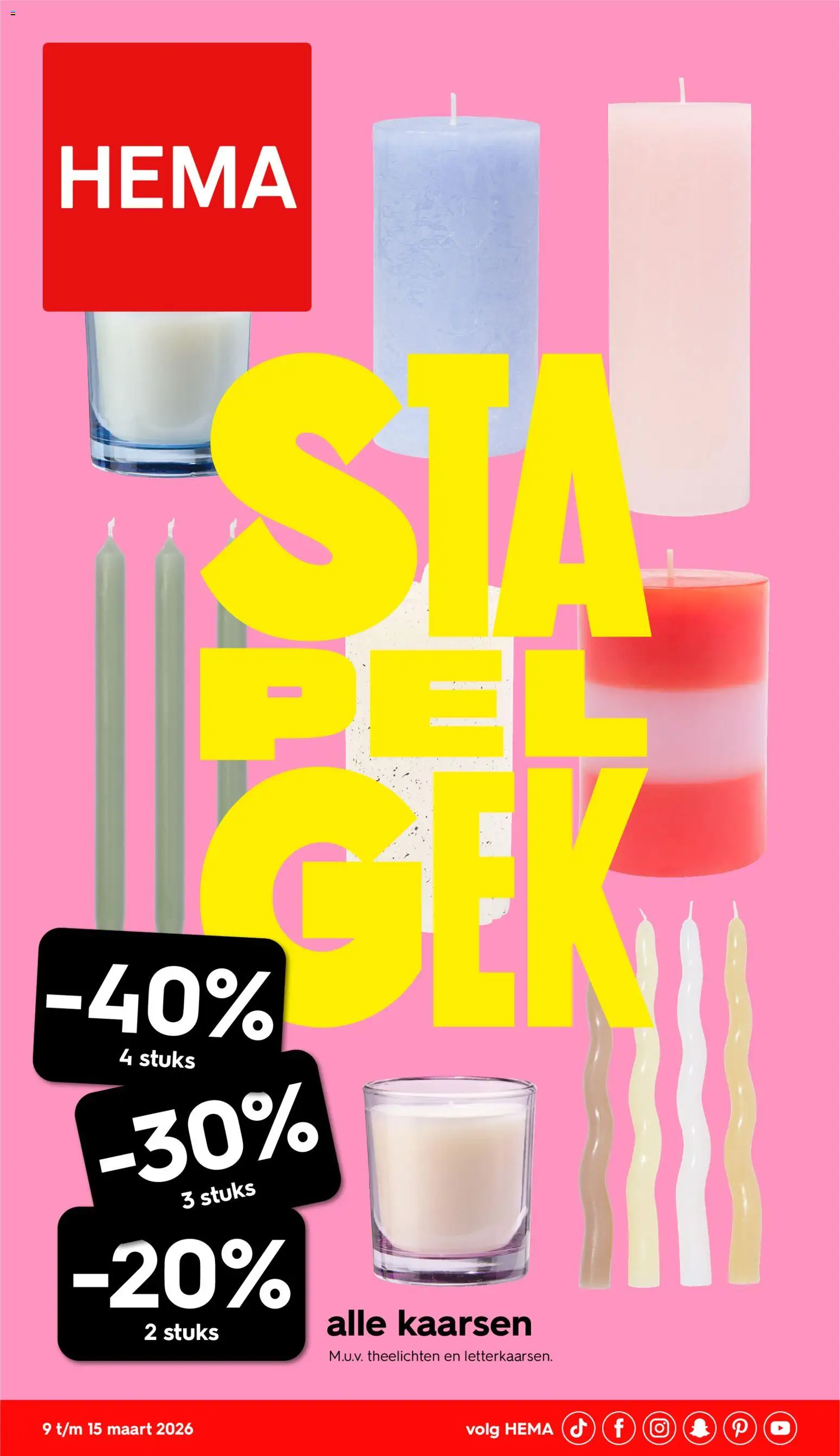 {H1} | Pagina: 1 | Producten: Kaarsen