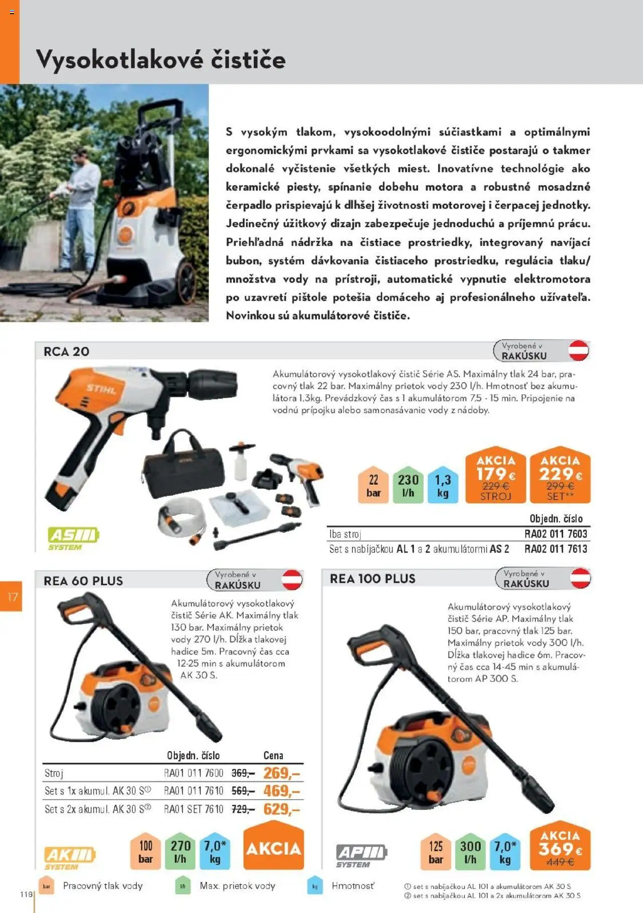 Nové STIHL akcie – leták je platný od 29.09.2025 | Strana: 118 | Produkty: Čerpadlo