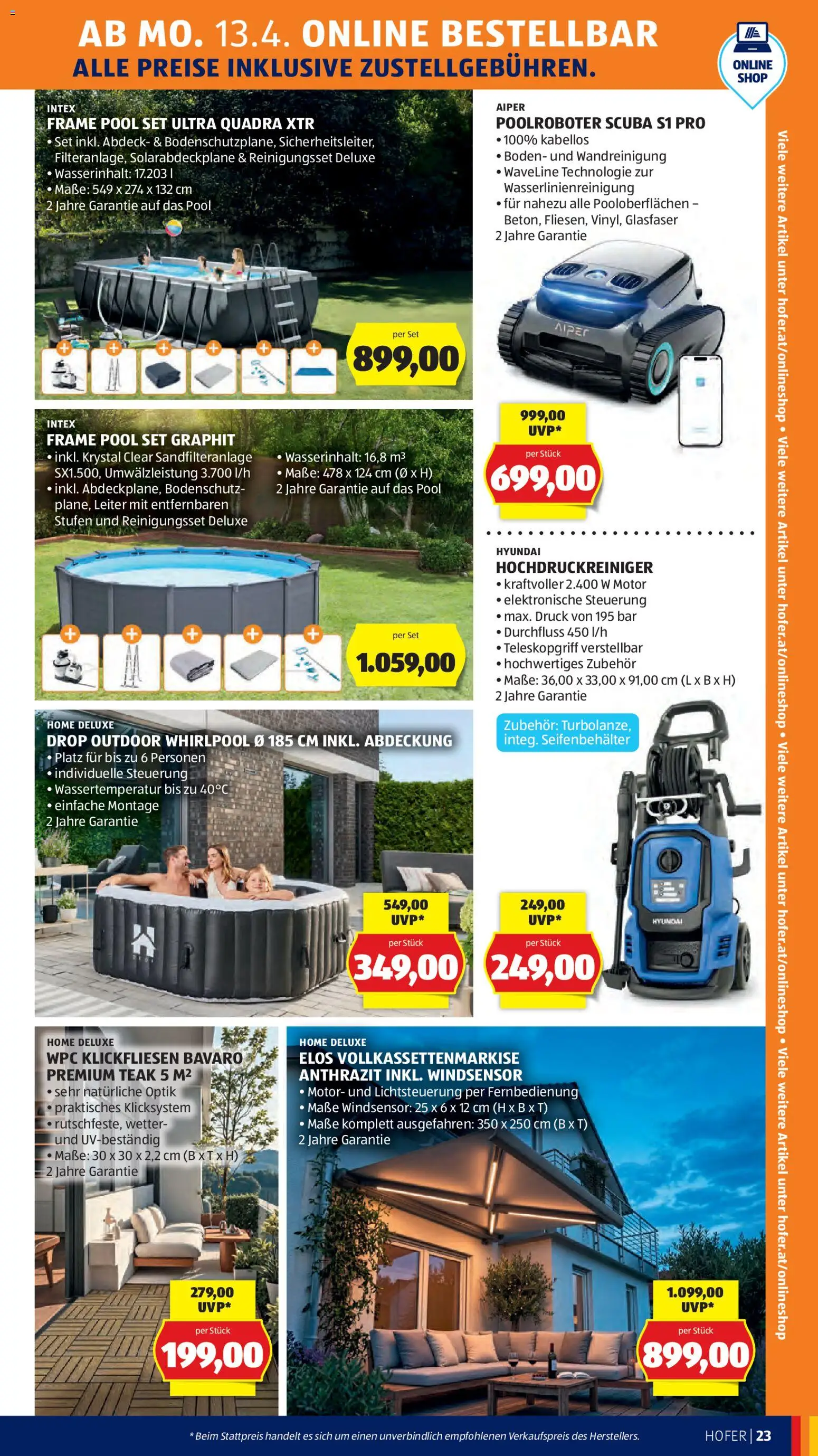 Hofer AT akciós ujság - amely érvényes a következő dátumtól: 10.04.2026 | Oldal: 27