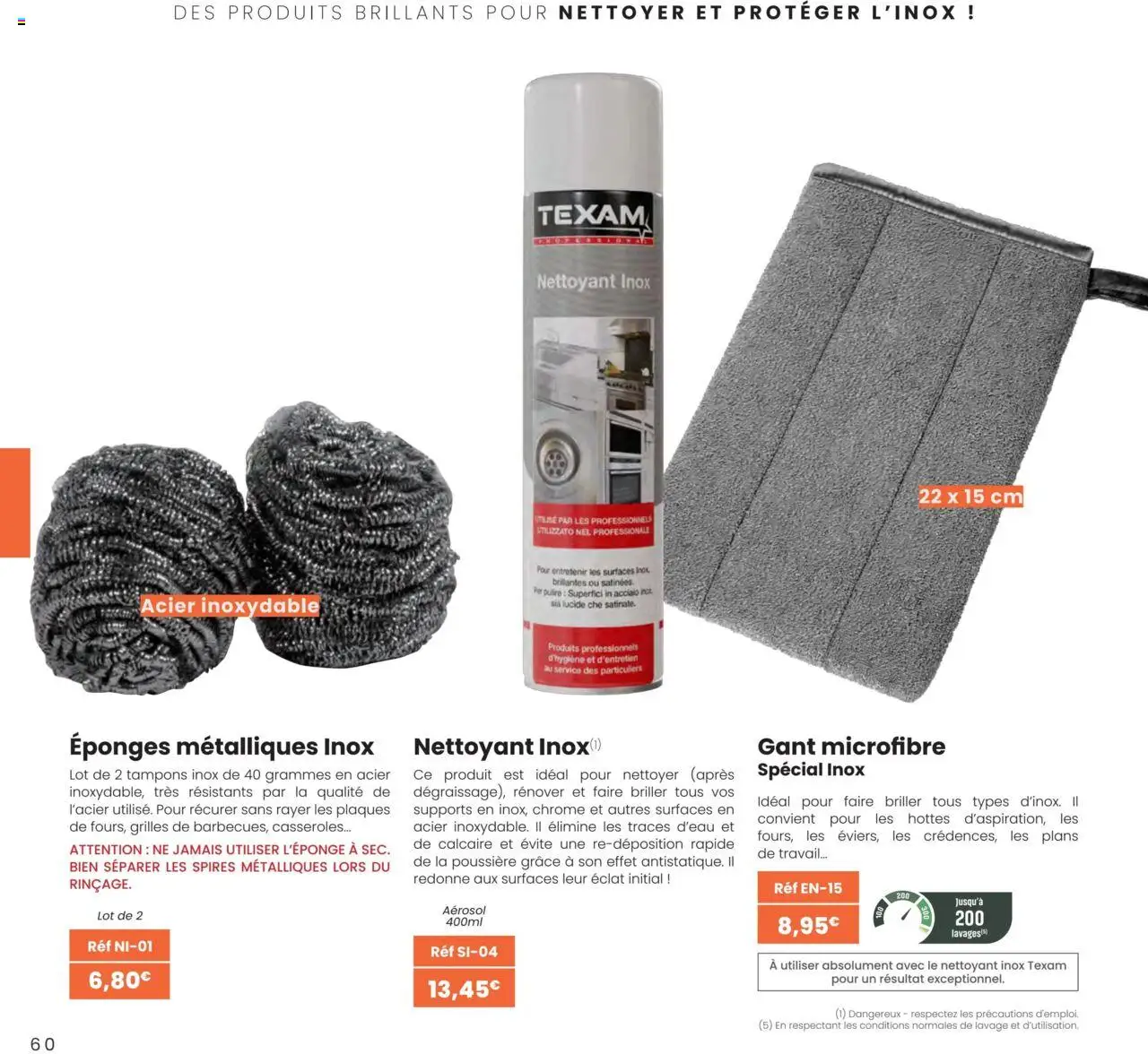  | Page: 60 | Produits: Casseroles, Tampons