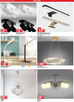 Merkury Market leták platný od 01.10.2025 | Strana: 21 | Produkty: Osvetlenie, Lampa, Nástenné svietidlo, Stolová lampa