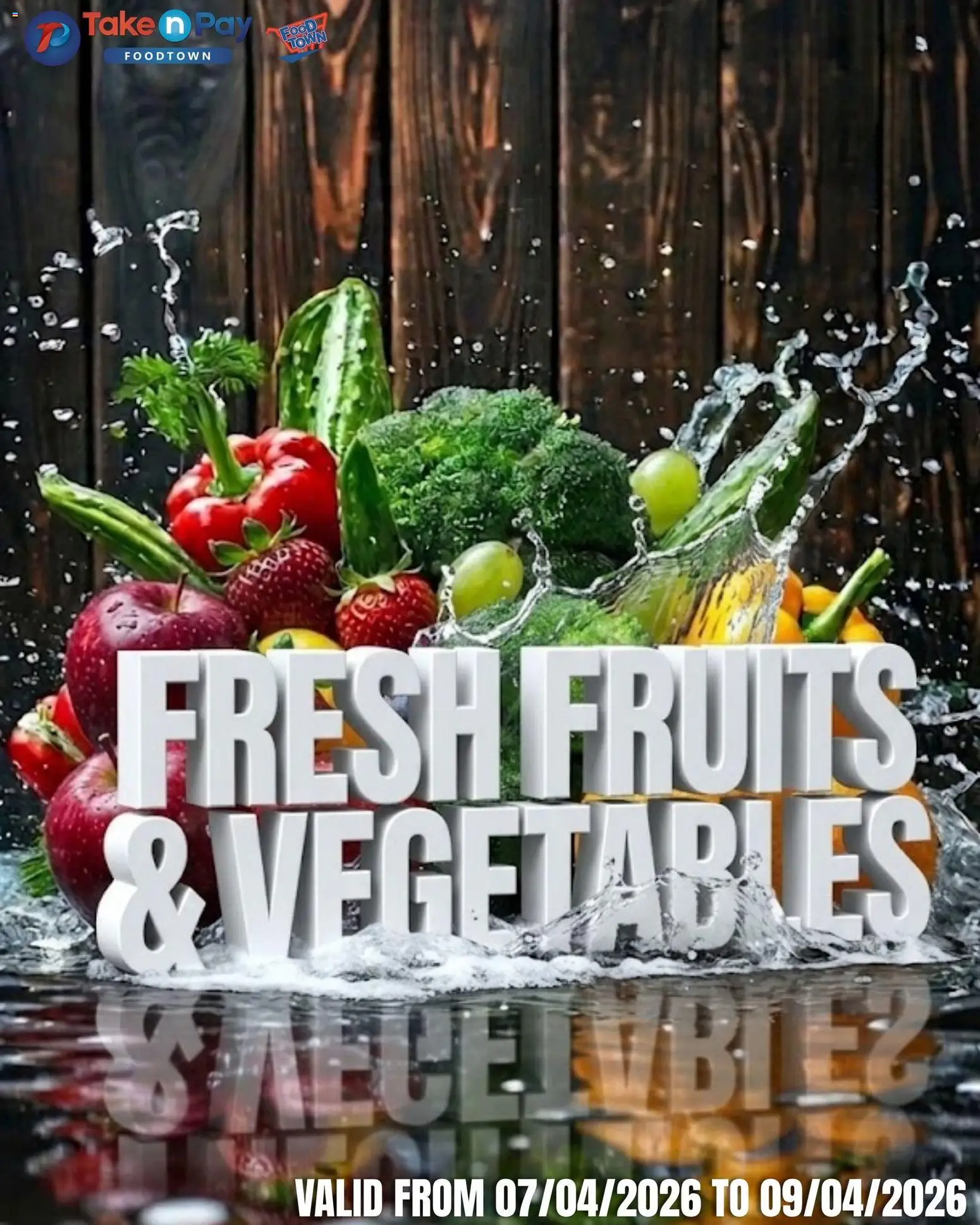 New Take n Pay catalogue – valid from 07.04.2026 | Page: 1 | Products: Vegetables