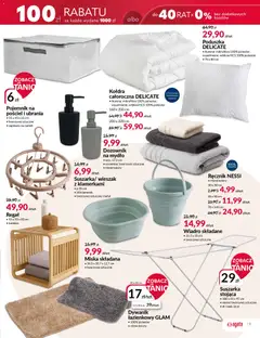 Pogląd oferty "Salony Agata gazetka" - ważna od 11.03.2026 | Strona: 9 | Produkty: Pościel, Ubrania, Suszarka, Regał