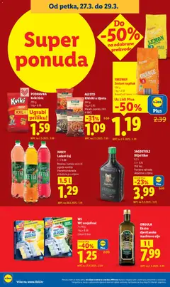 ORGULA Ekstra djevičansko maslinovo ulje, 1 l - Pregled kataloga iz trgovine Lidl, vrijedi od 23.03.2026 | Stranica: 62