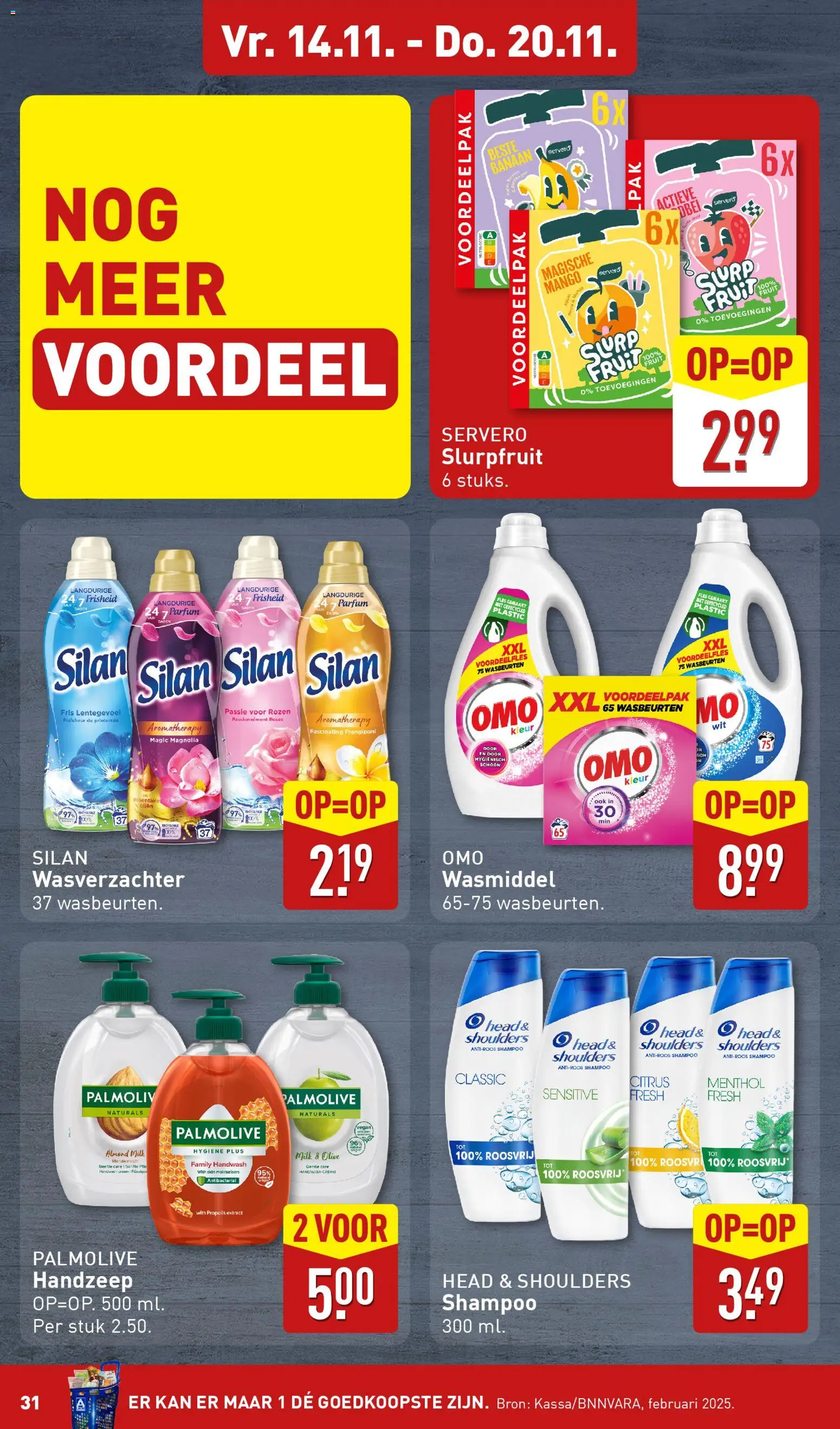 {H1} | Pagina: 31 | Producten: Wasverzachter, Parfum, Fruit, Banaan