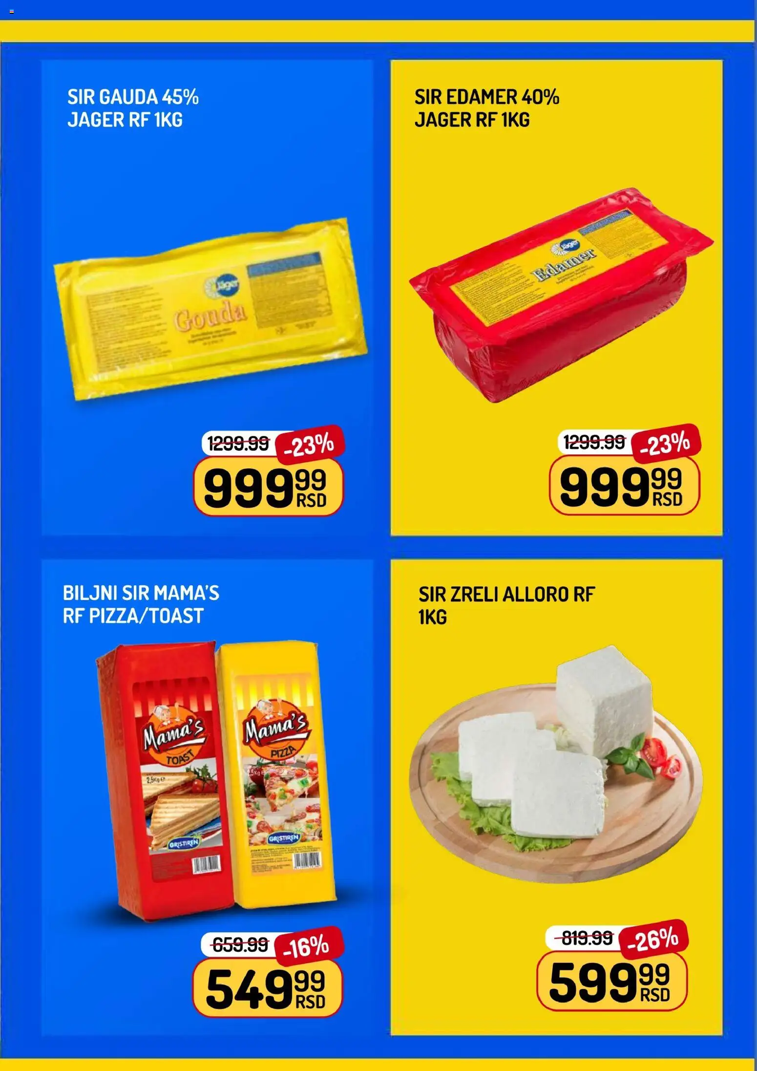 Aman katalog - važi od 20.02.2026 | Strana: 5 | Proizvode: Edamer, Gouda, Sir