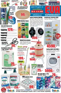 Náhled letáku Eva supermarket leták od 20.08.2025