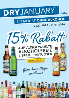 Getränkeland - Getränkeland: Getränkeangebote ab 02.01.2026 gültig