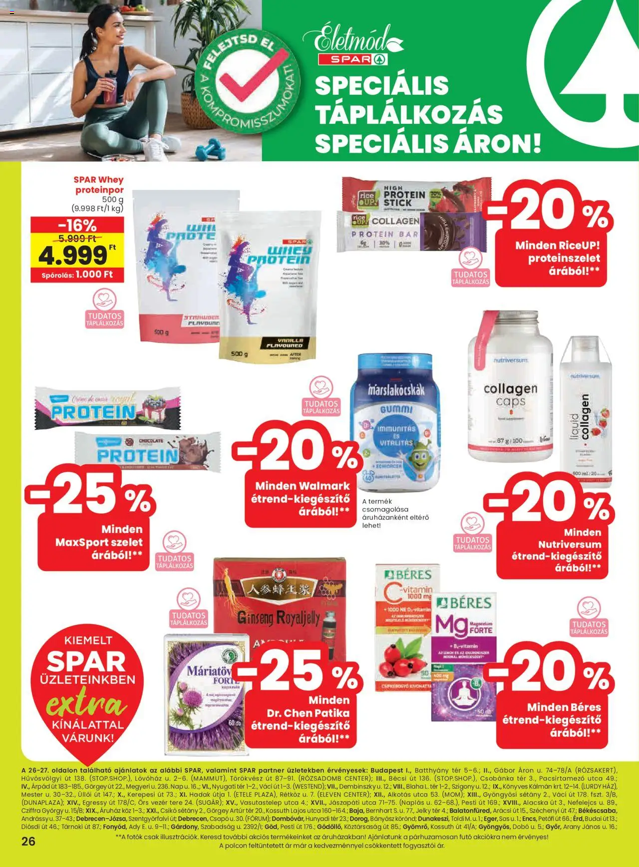Spar akciós ujság - amely érvényes a következő dátumtól: 28.08.2025 | Oldal: 7 | Termékek: Protein bar, Protein, Proteinszelet