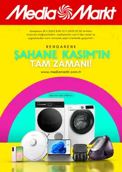 18.11.2025 tarihinden itibaren geçerli olan Media Markt kataloğu önizlemesi